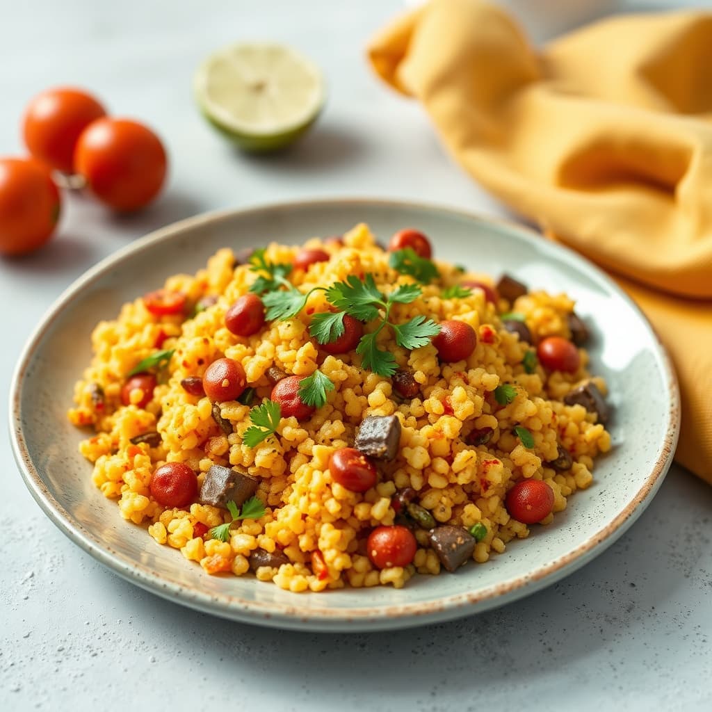 Krydret couscous