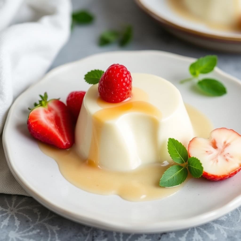 Kulturmelk Panna Cotta