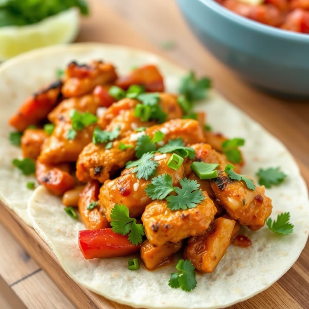 Kyllingfajitas