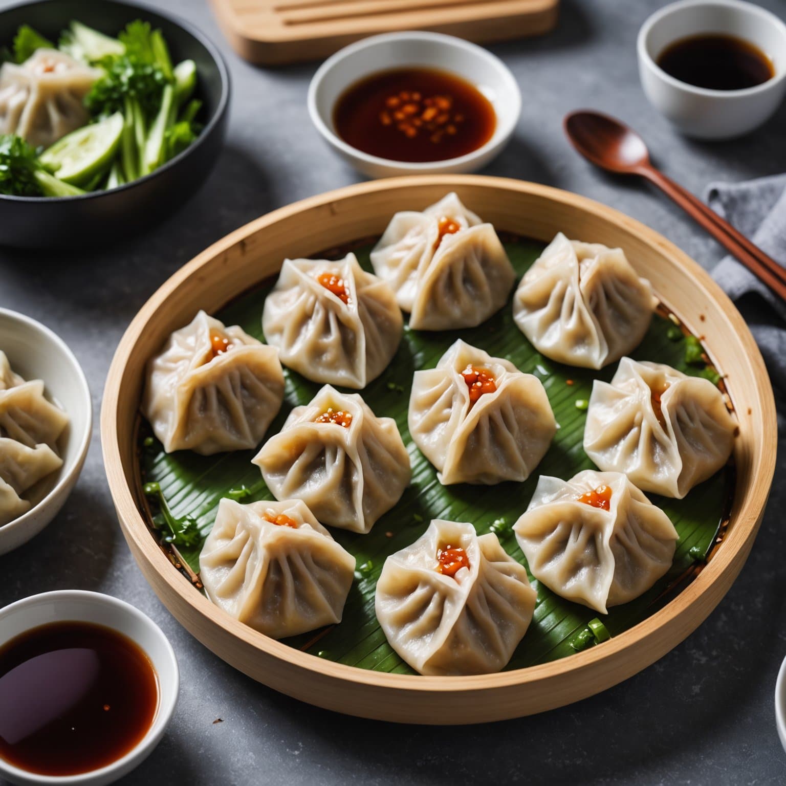 Svinekjøttdumplings