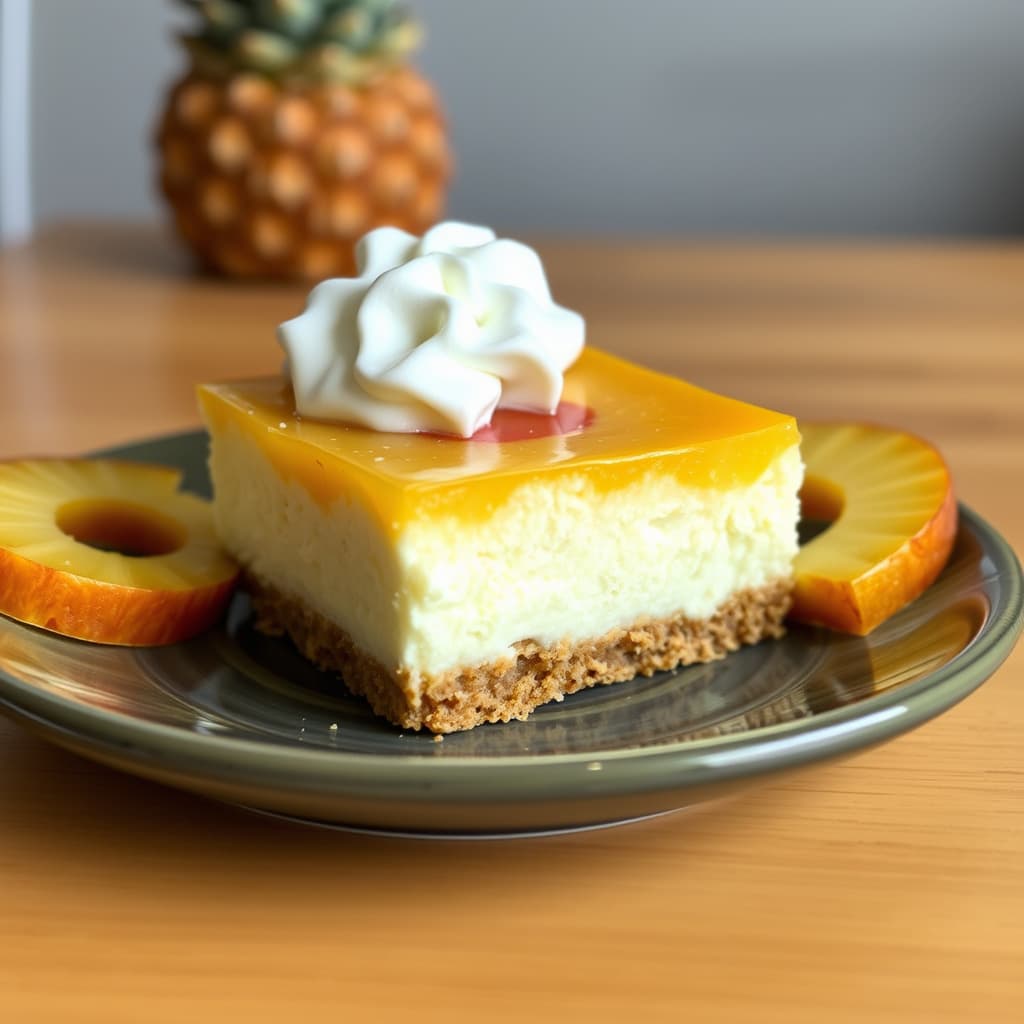 Ananas-ostekakestang