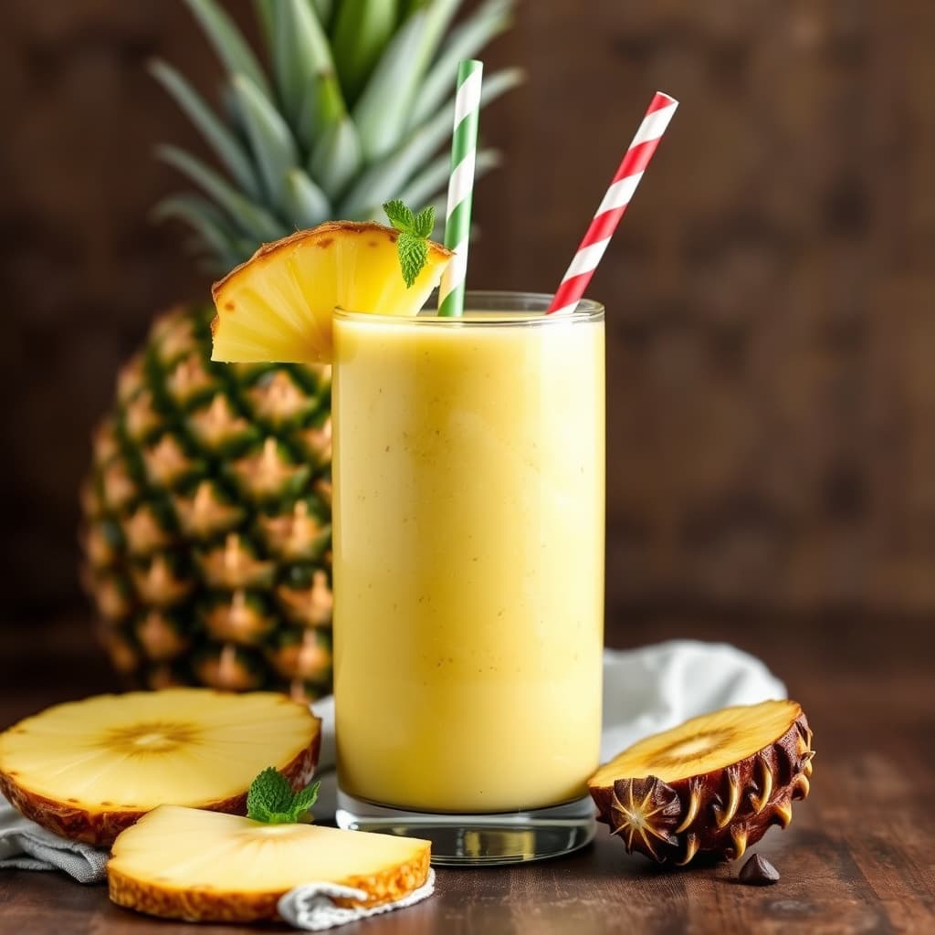 Ananasmama-smoothie