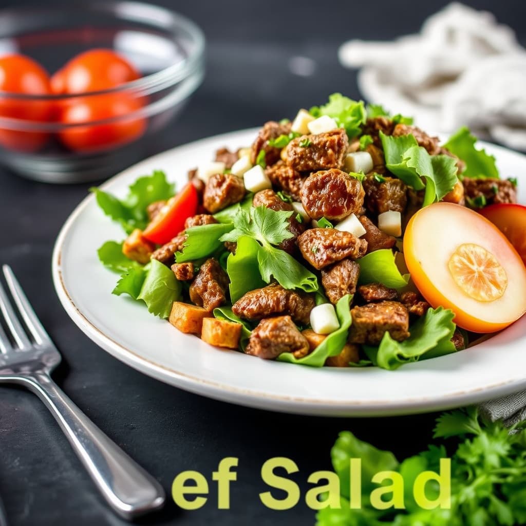 Anden gangs kjøttsalat