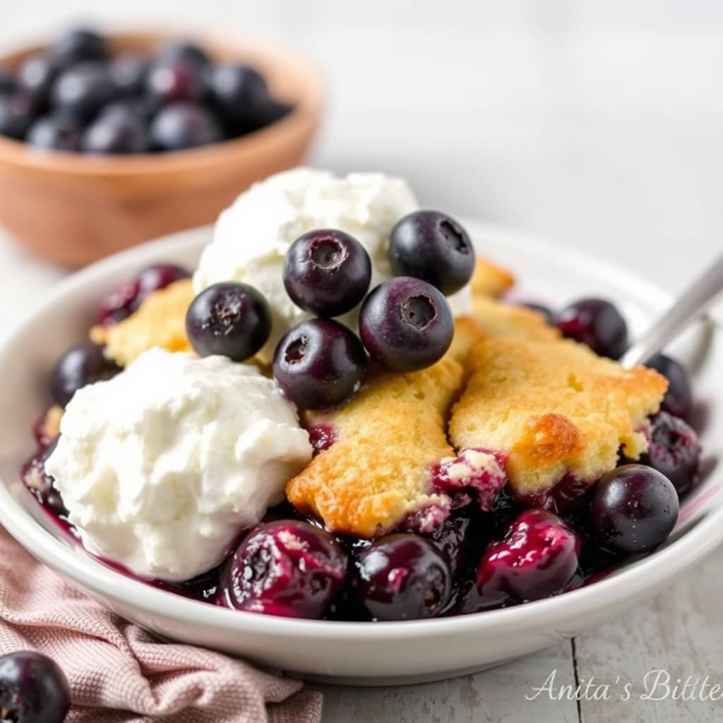 Anitas blåbærkakemiks