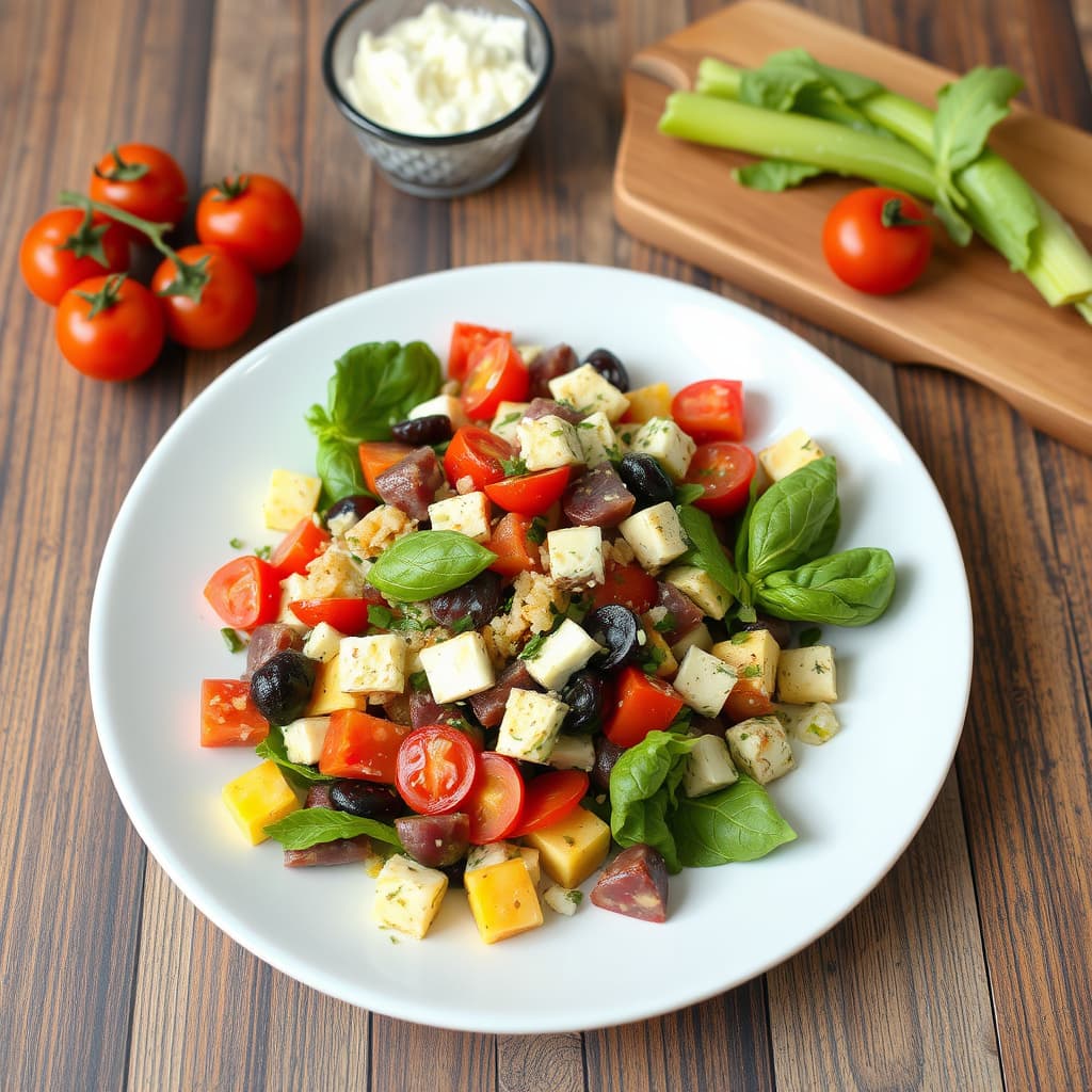 Antipasti hakket salat