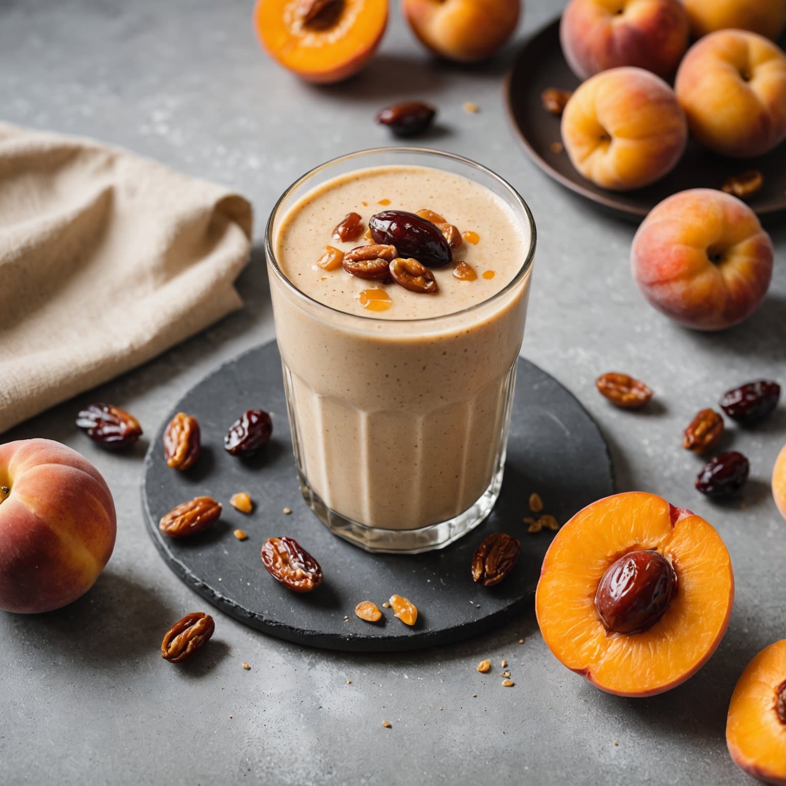 Aprikos-dattsmoothie