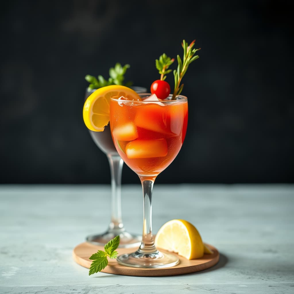 Aquavit Bloody Marys