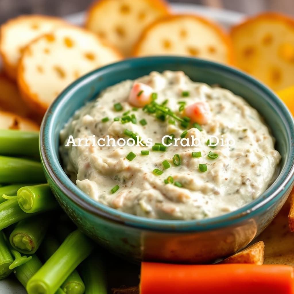 Artisjokk- og krabbedip