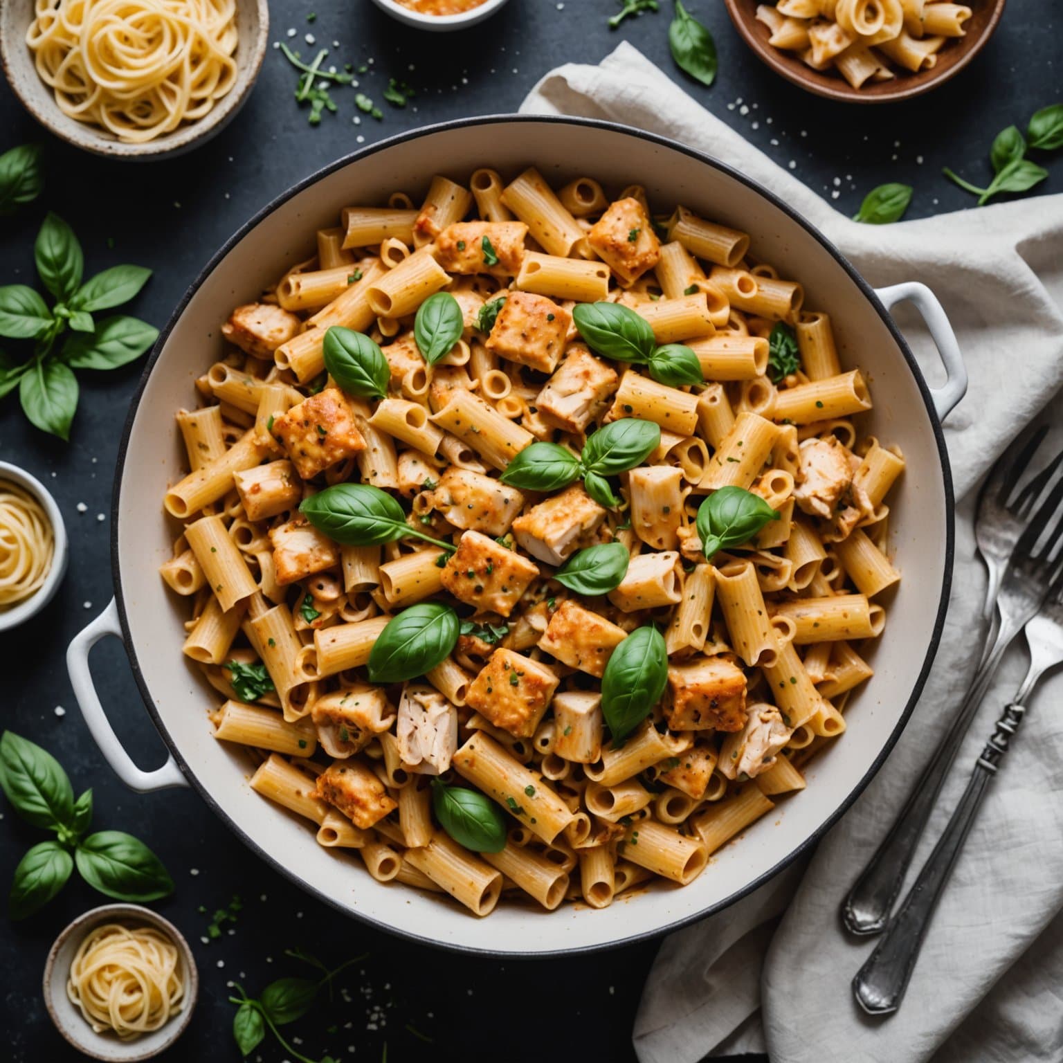 Asiago kyllingpasta