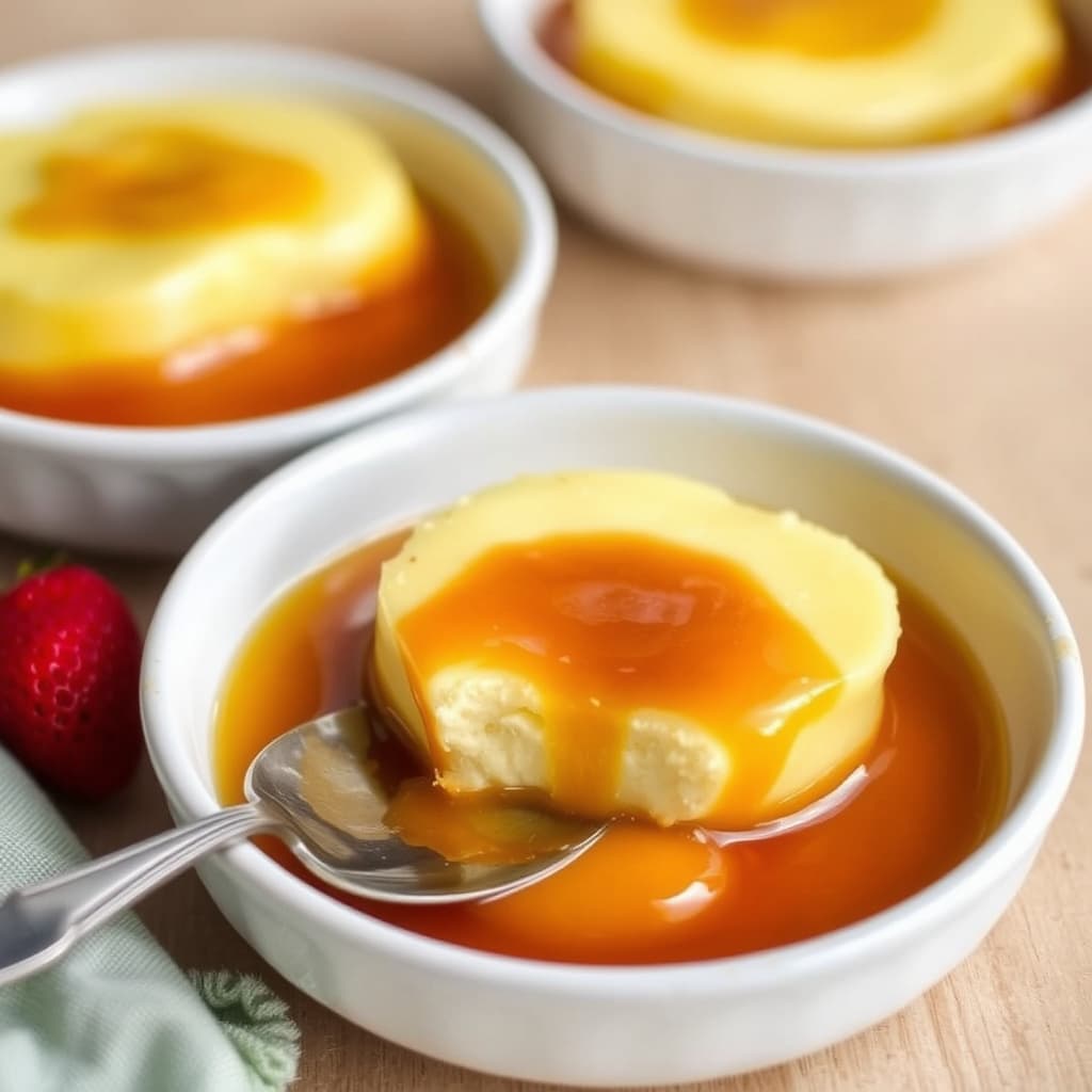 Bakt karamellpudding