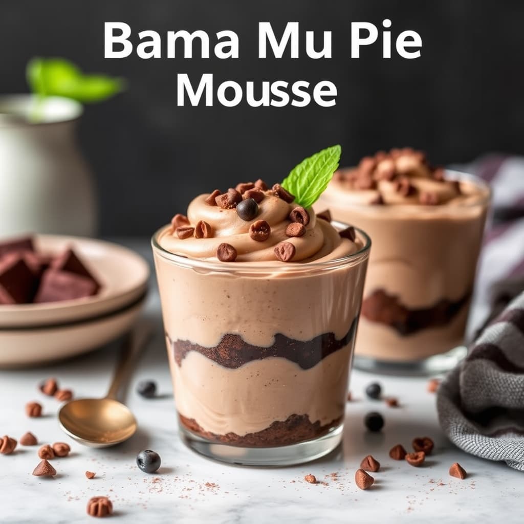 Bama Mud Pie Mousse