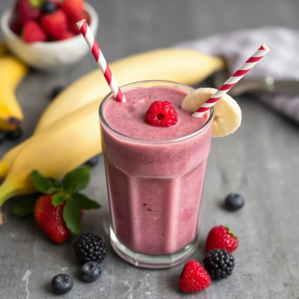 Berry-nana-smoothie