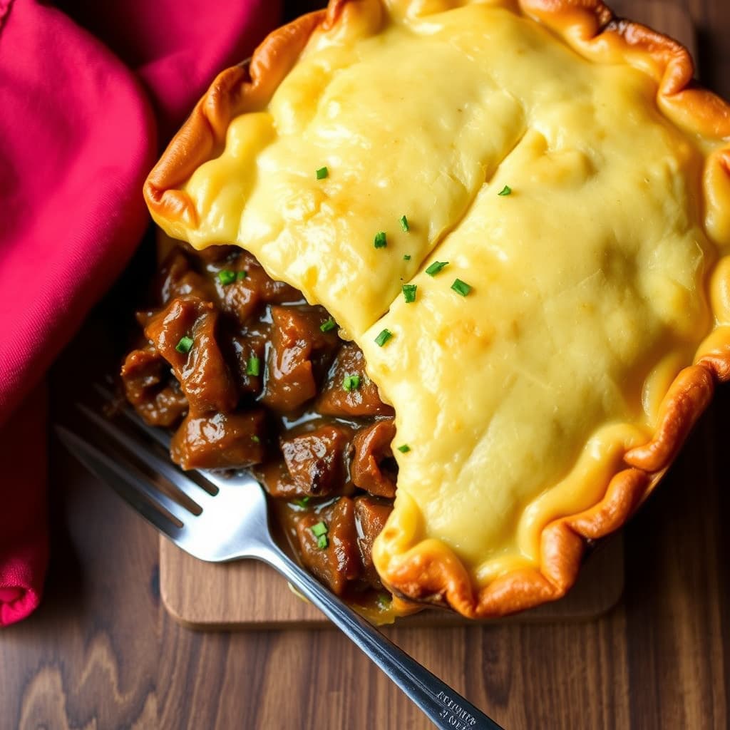 Biff- og Guinness-pai