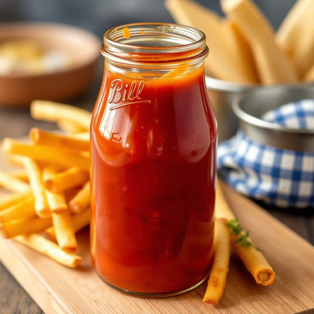 Bills krydrede ketchup