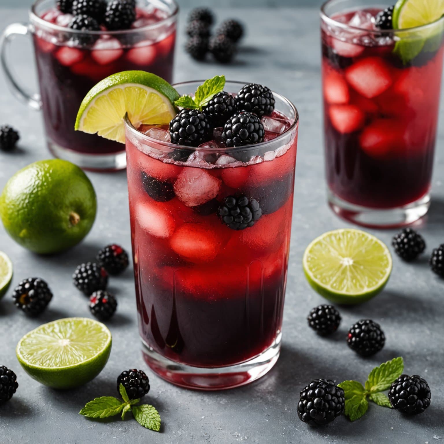 Blackberry Limeade