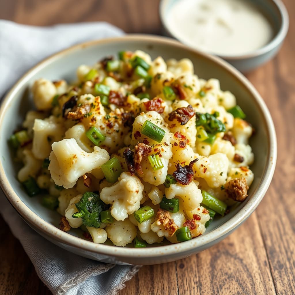 Blomkål med purre "Aske"