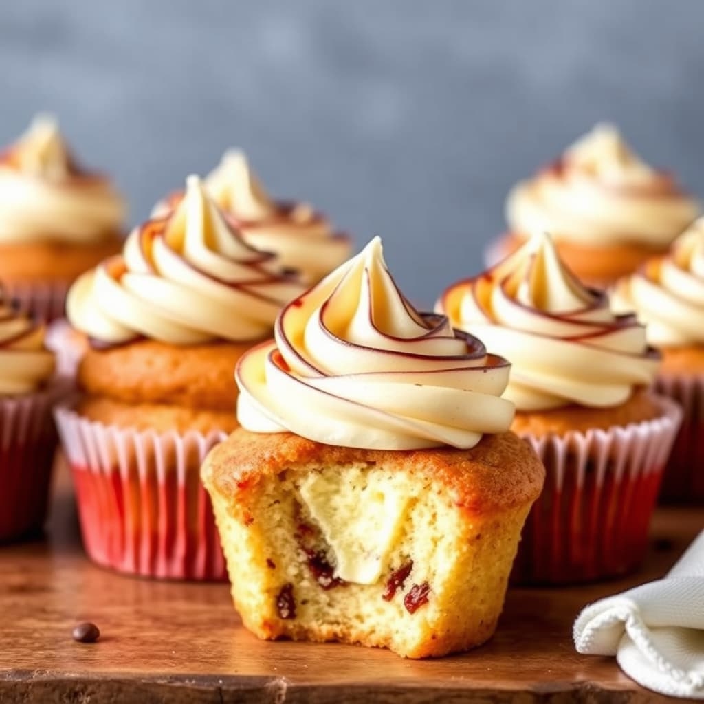 Boston Creme Cupcakes