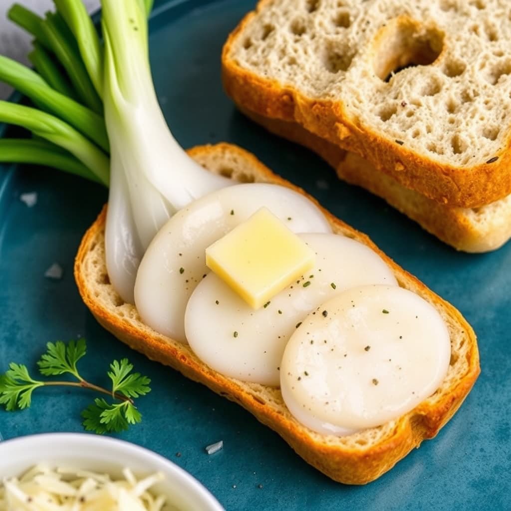 Brød og smør Daikon