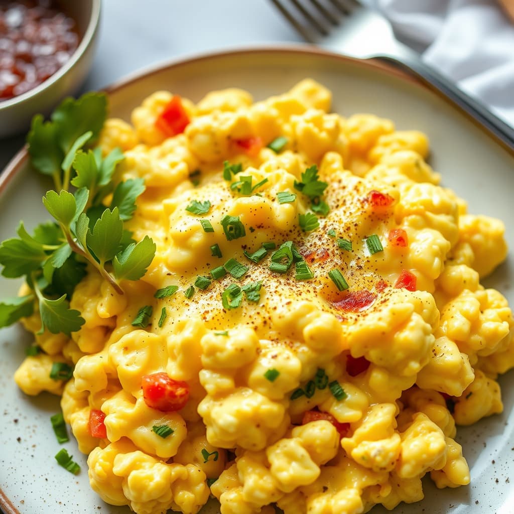 Brune smør-omeletter