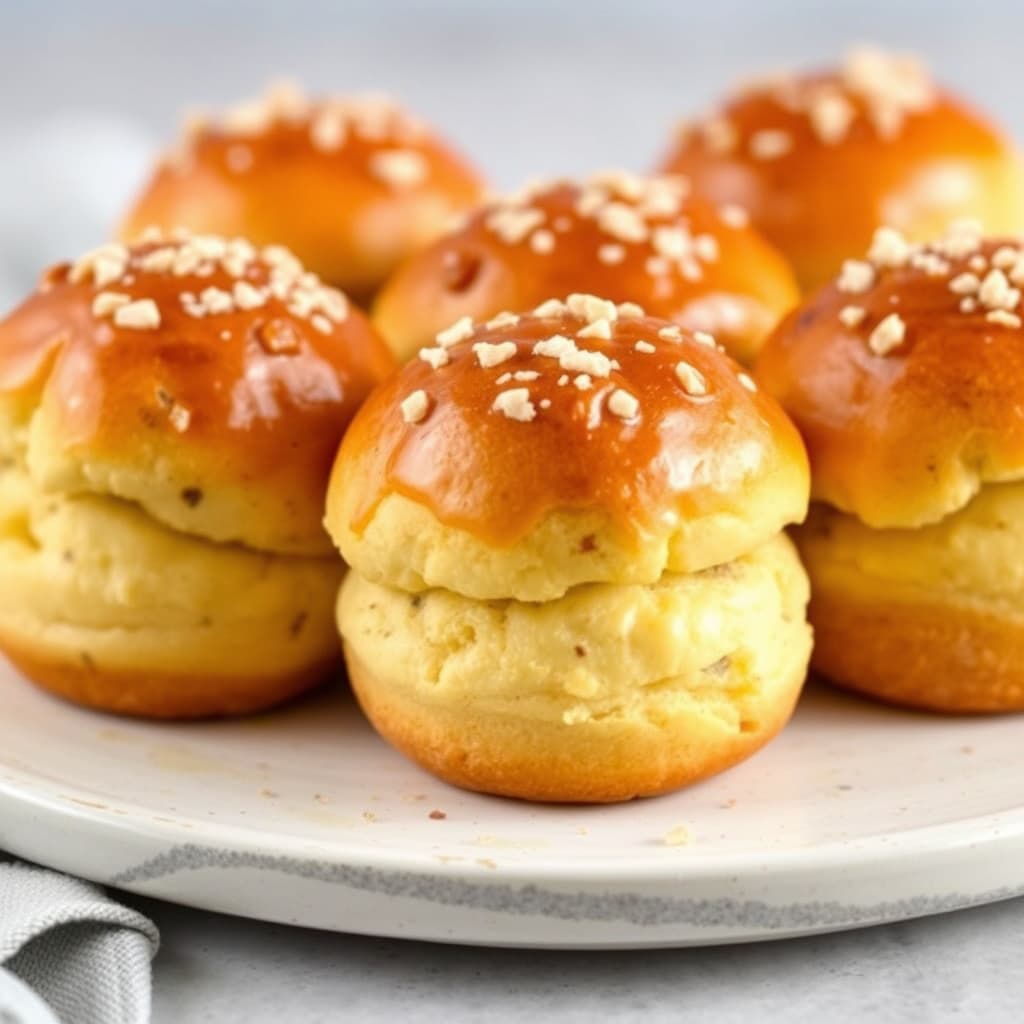 Bubble-Top Brioches