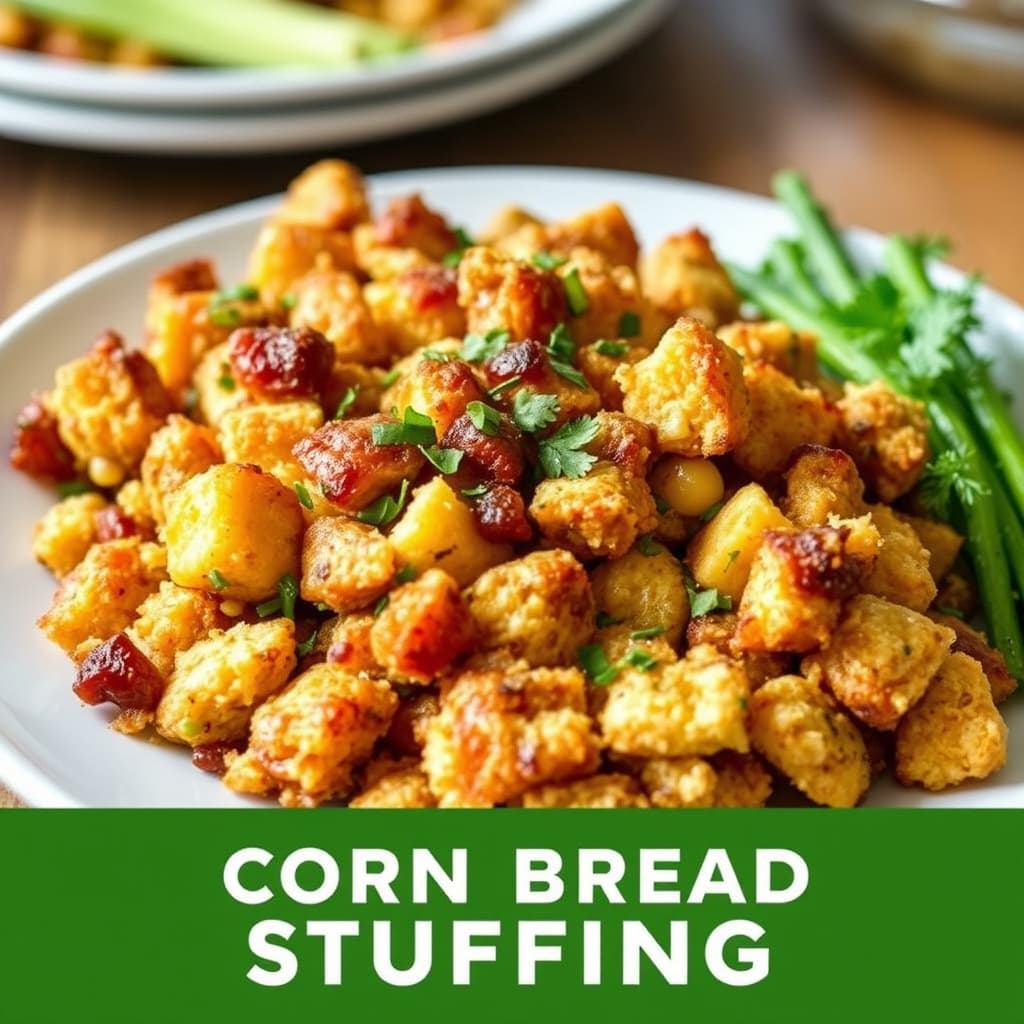 Cajun maisbrødsfylling