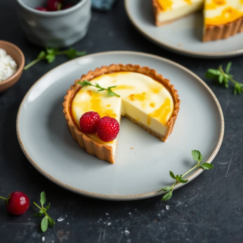 Camembert-tart