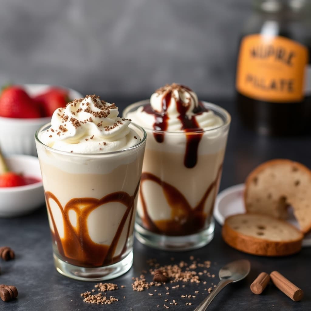 Cappuccino-sundae