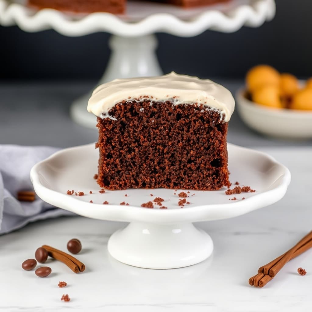 Carobkake og frosting