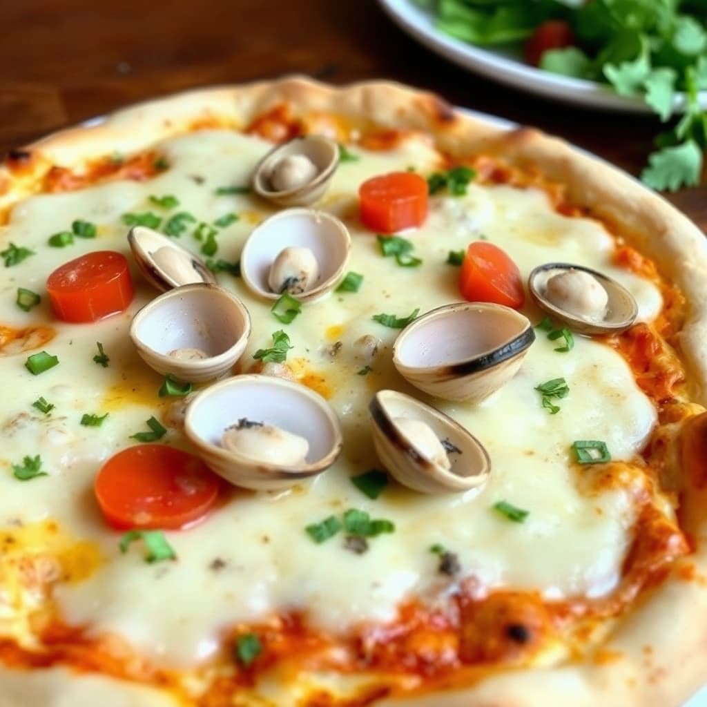 Clams Casino Pizza