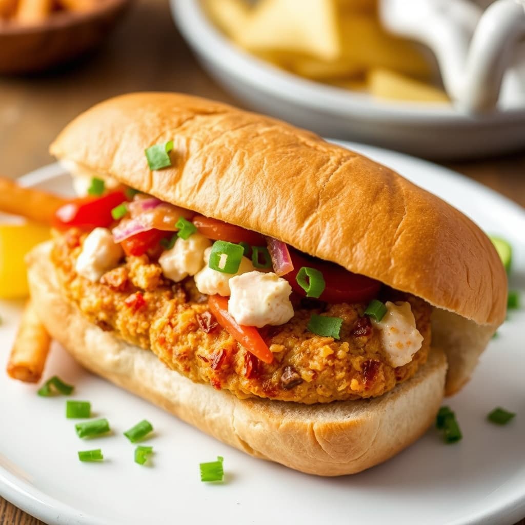 Crab Cake Po' Boys