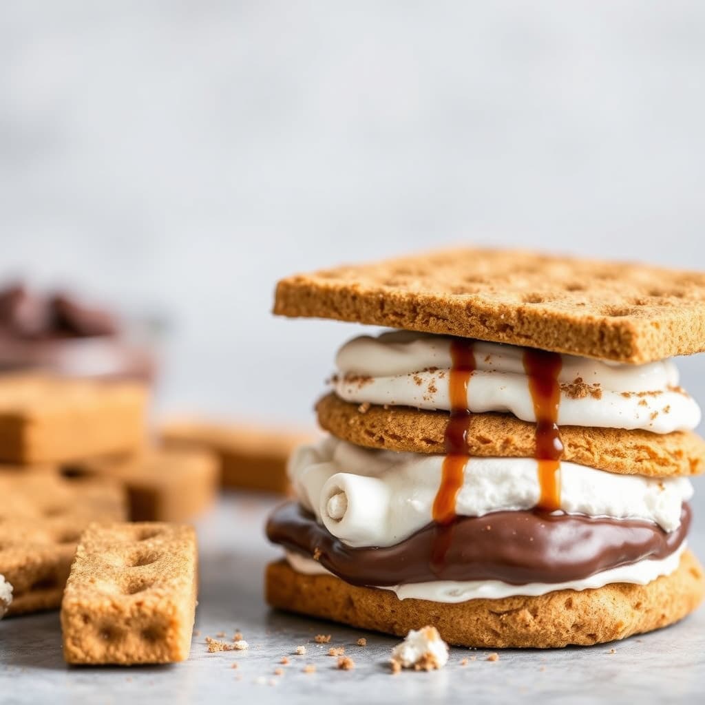 Dekonstruerte s'mores