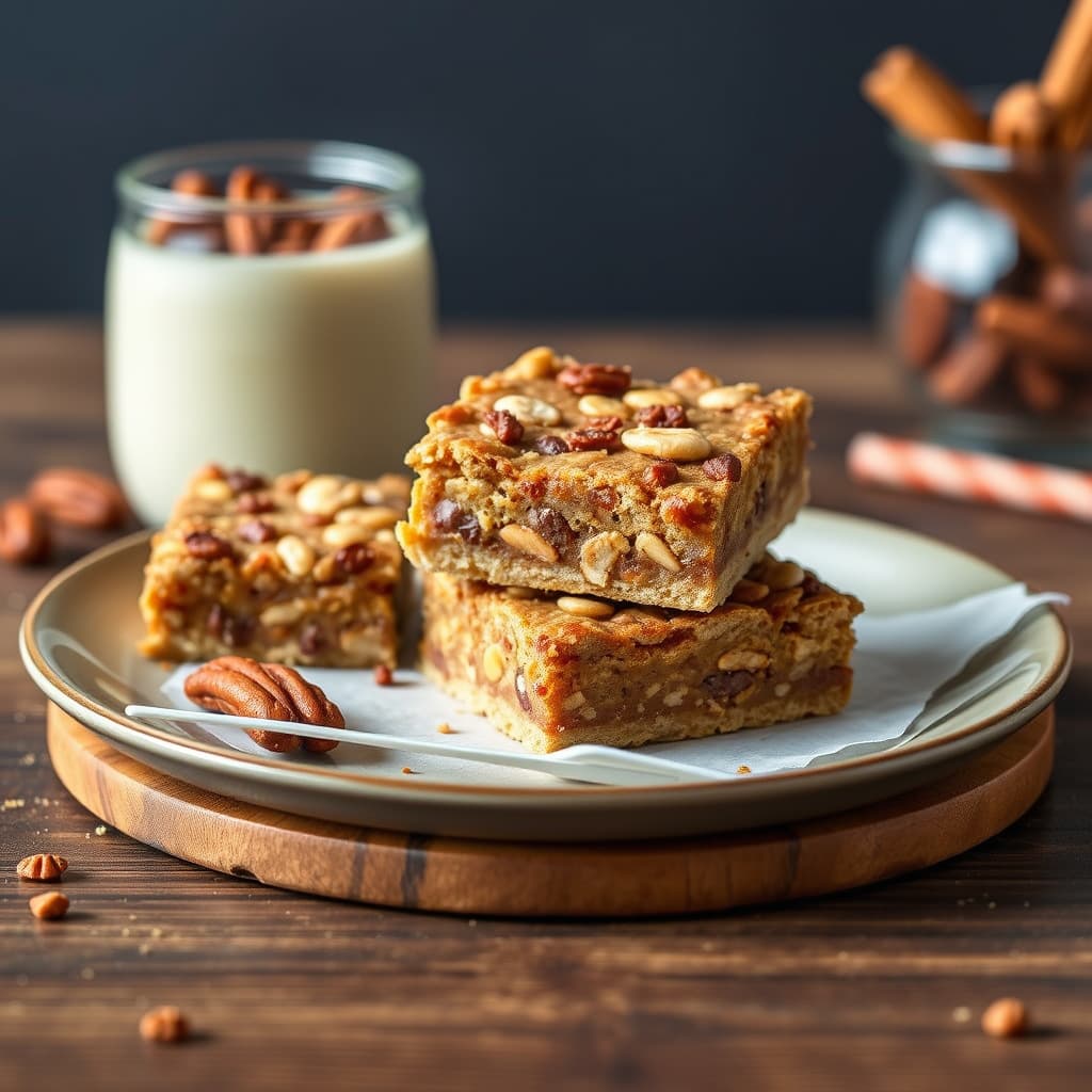 Dobbel-Nøtt Maple Bars