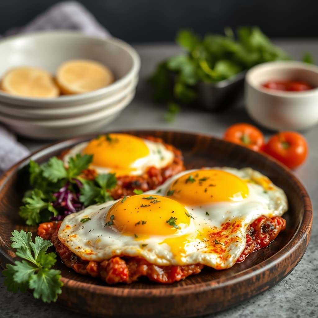 Egg på flamencostil