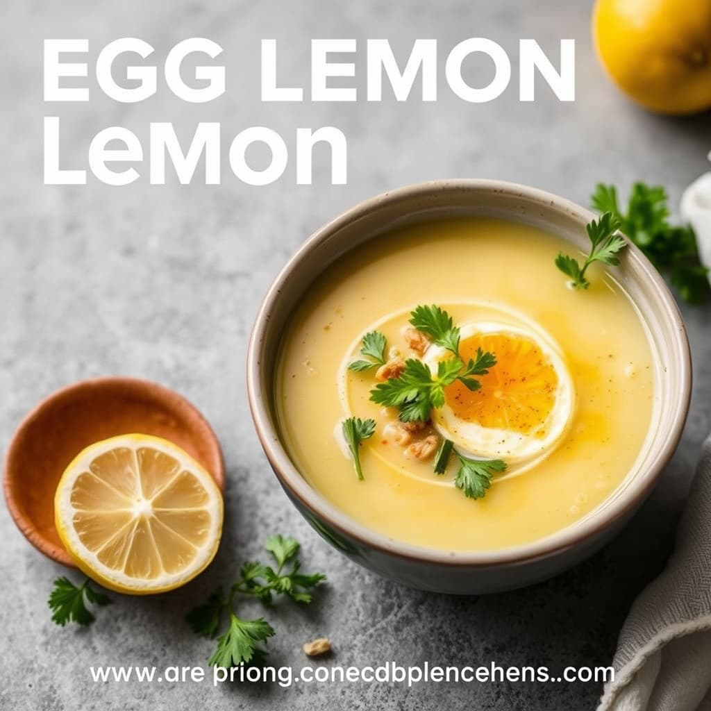 Egge- og sitronsuppe