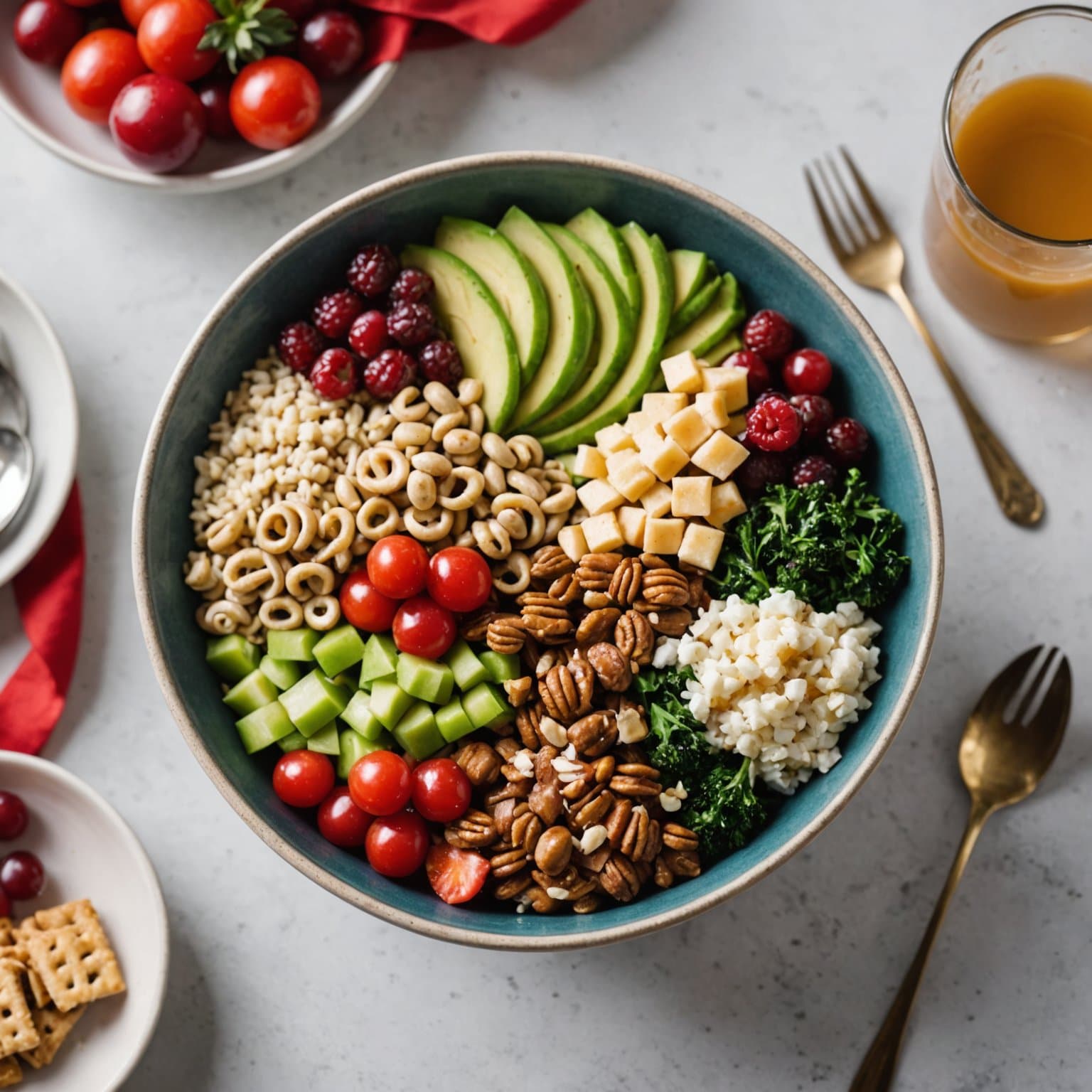 En enkel julebåndskål