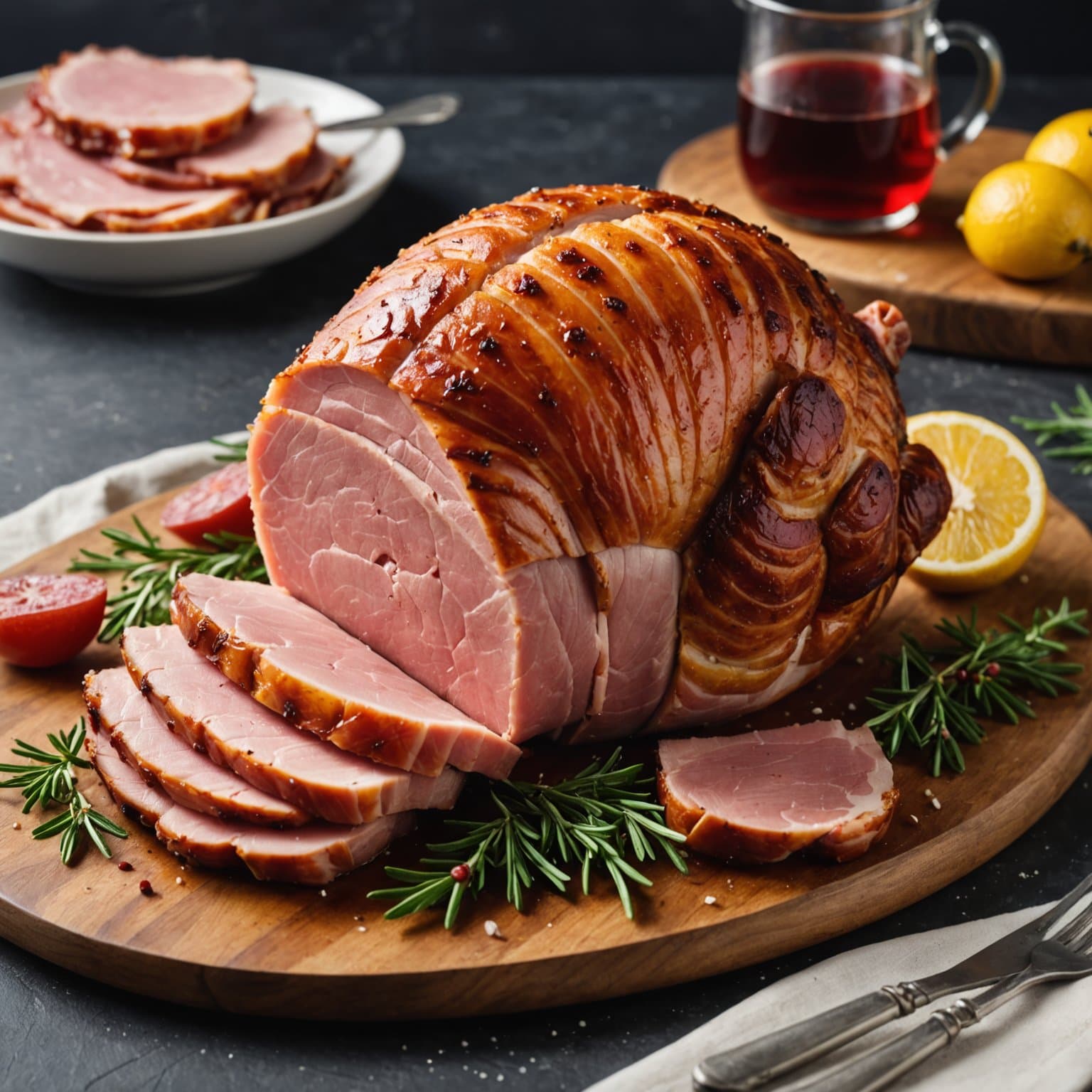 Enkel feriejulskinke