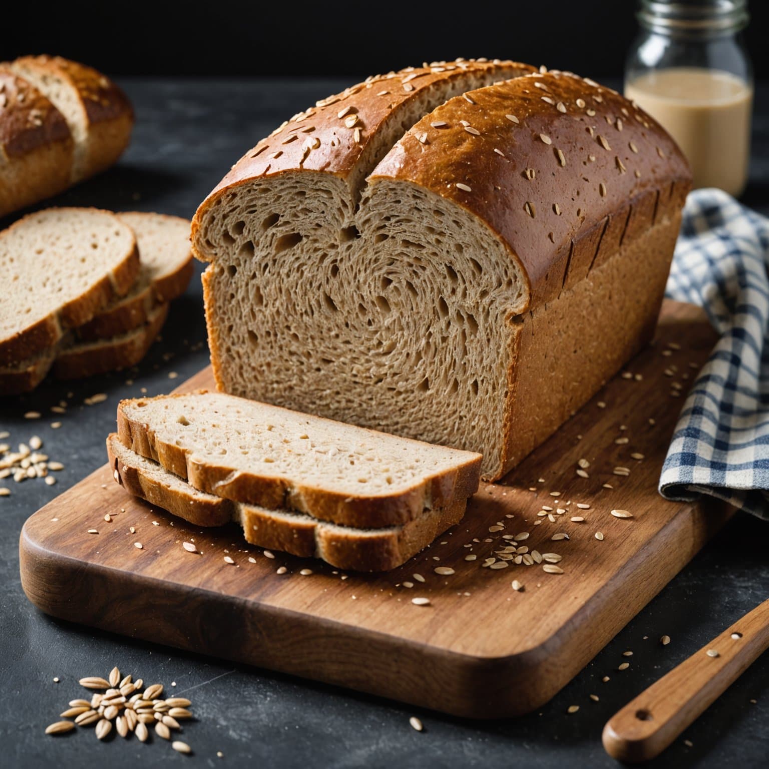 Enkelt fullkornsbrød