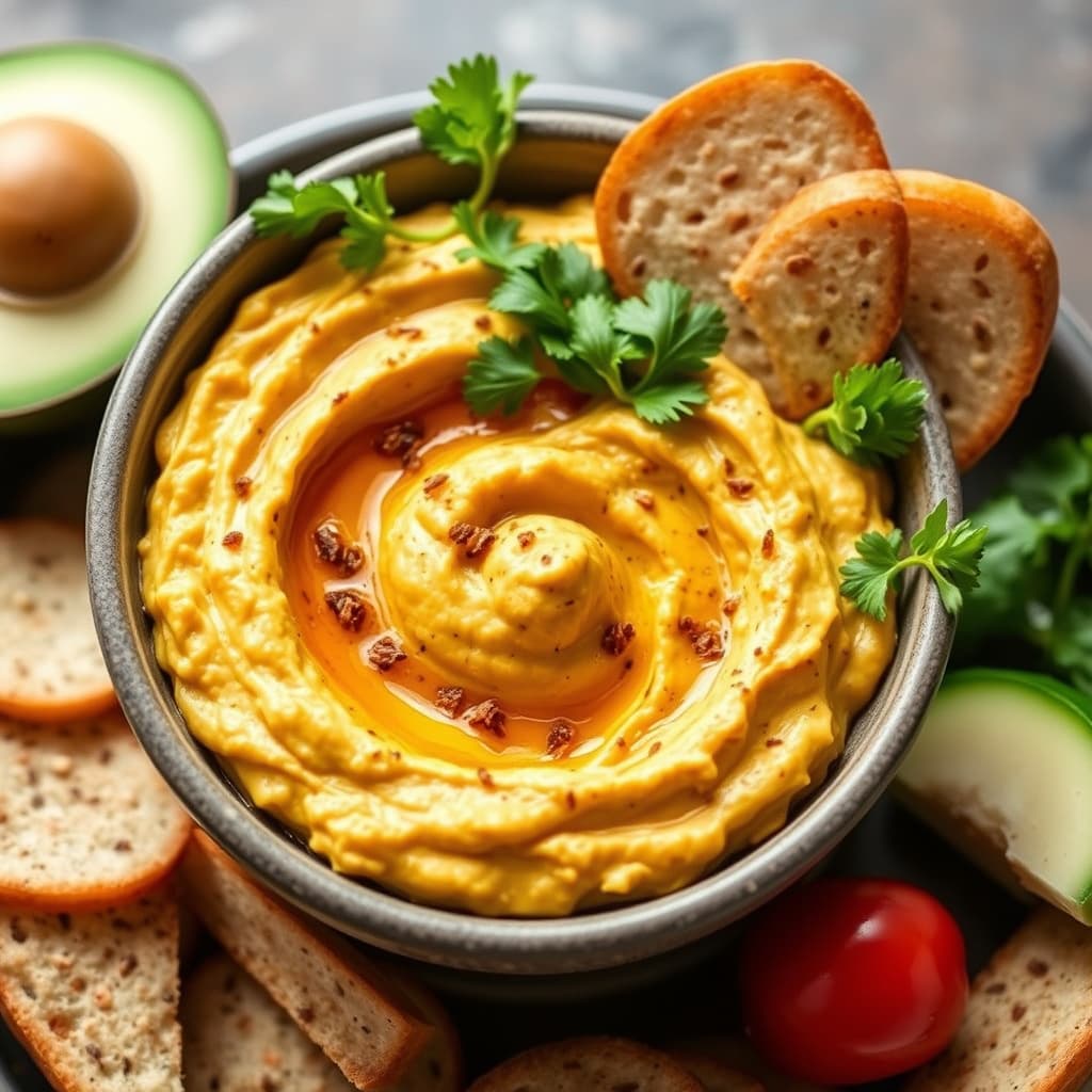 Fem-peppers hummus