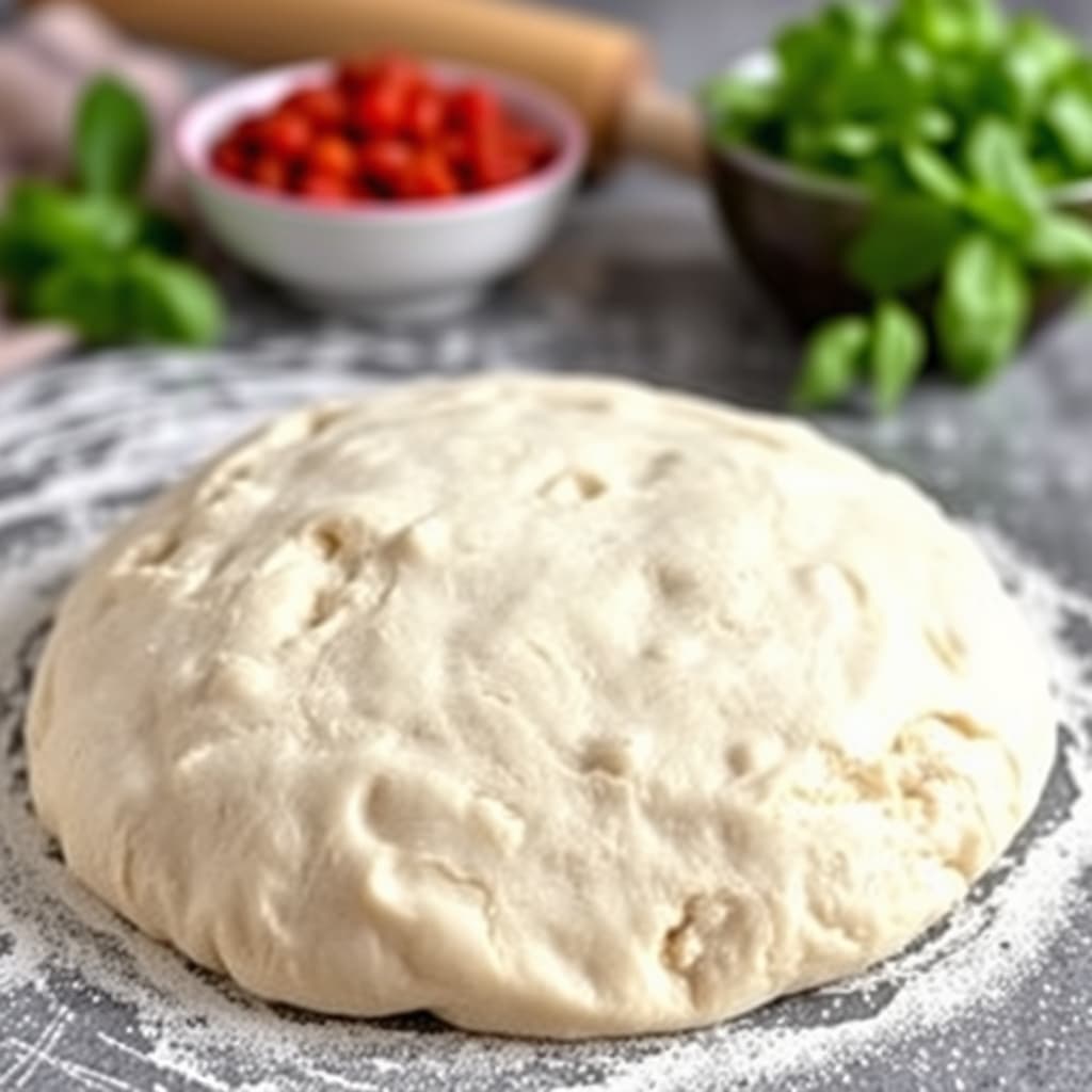 Fersk pizzadeig