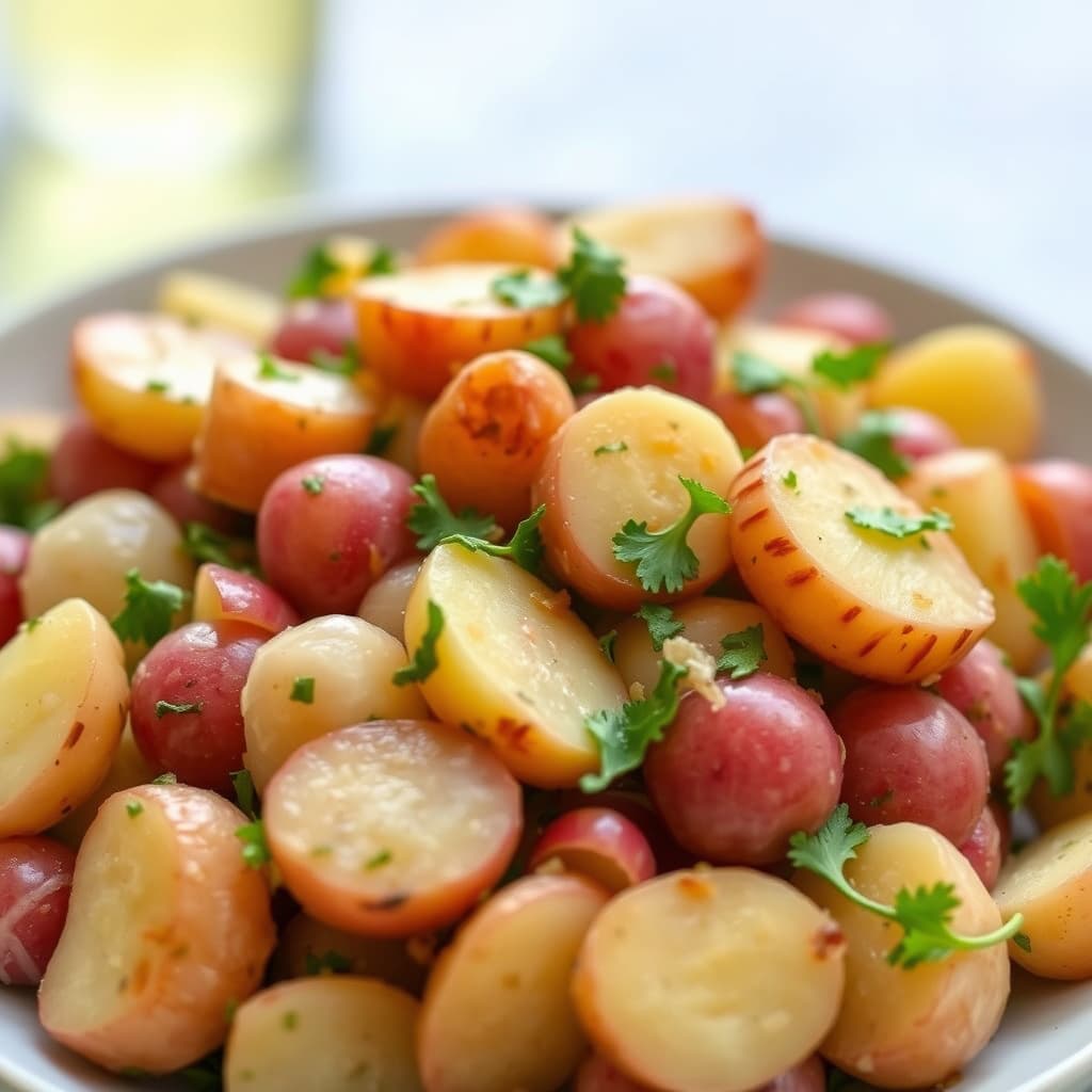 Fingerling potetsalat