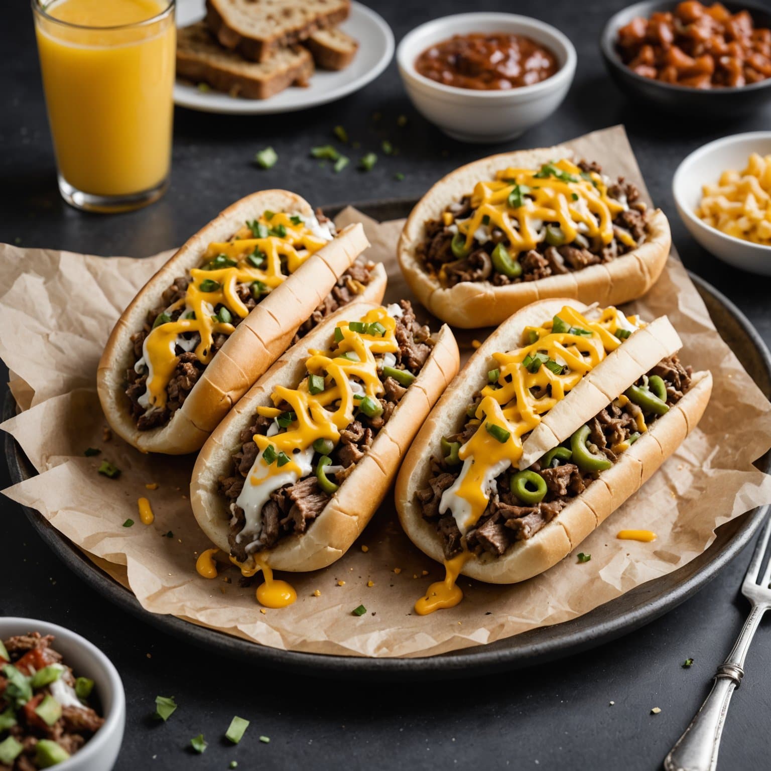 Frokost Cheesesteaks