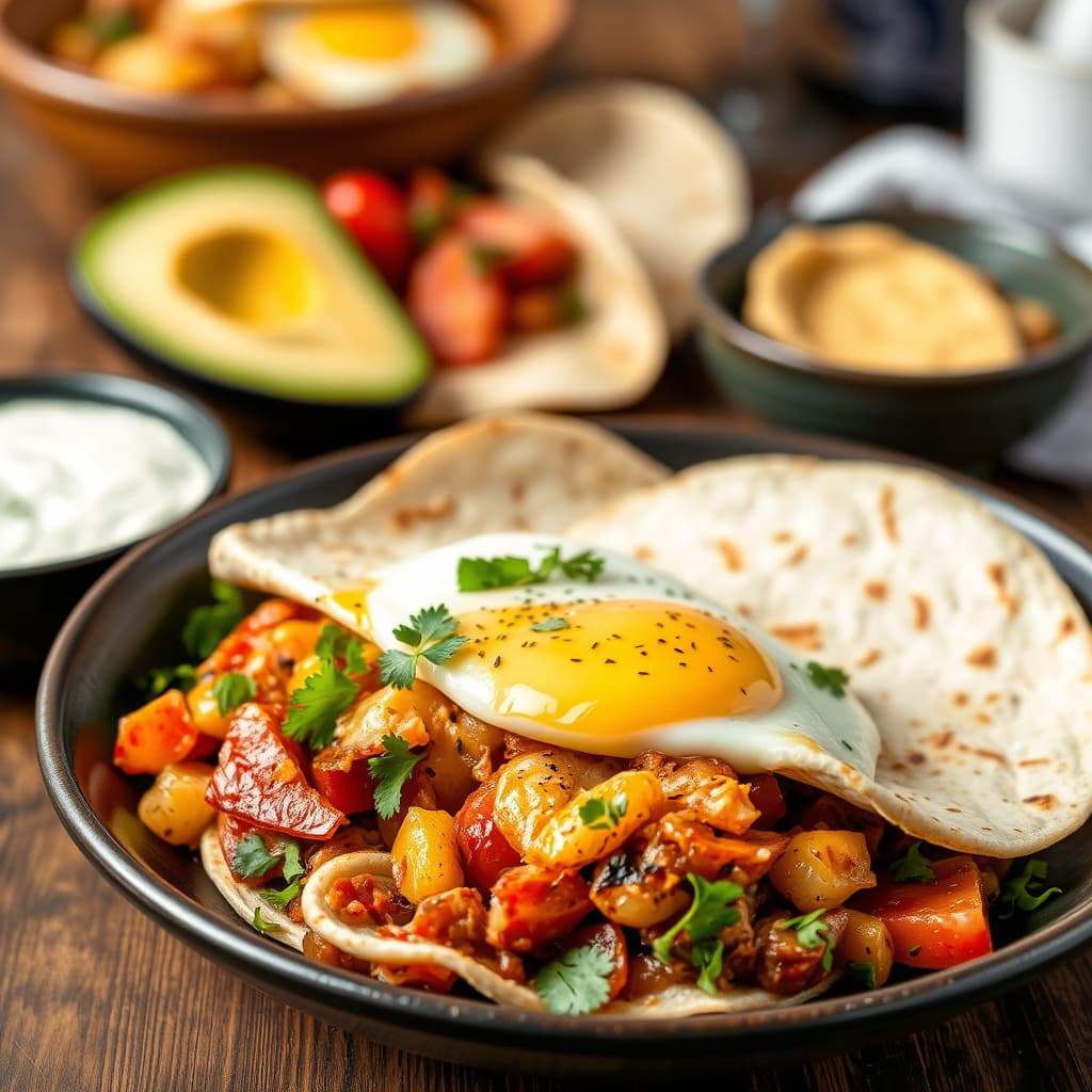 Frokostfajitas