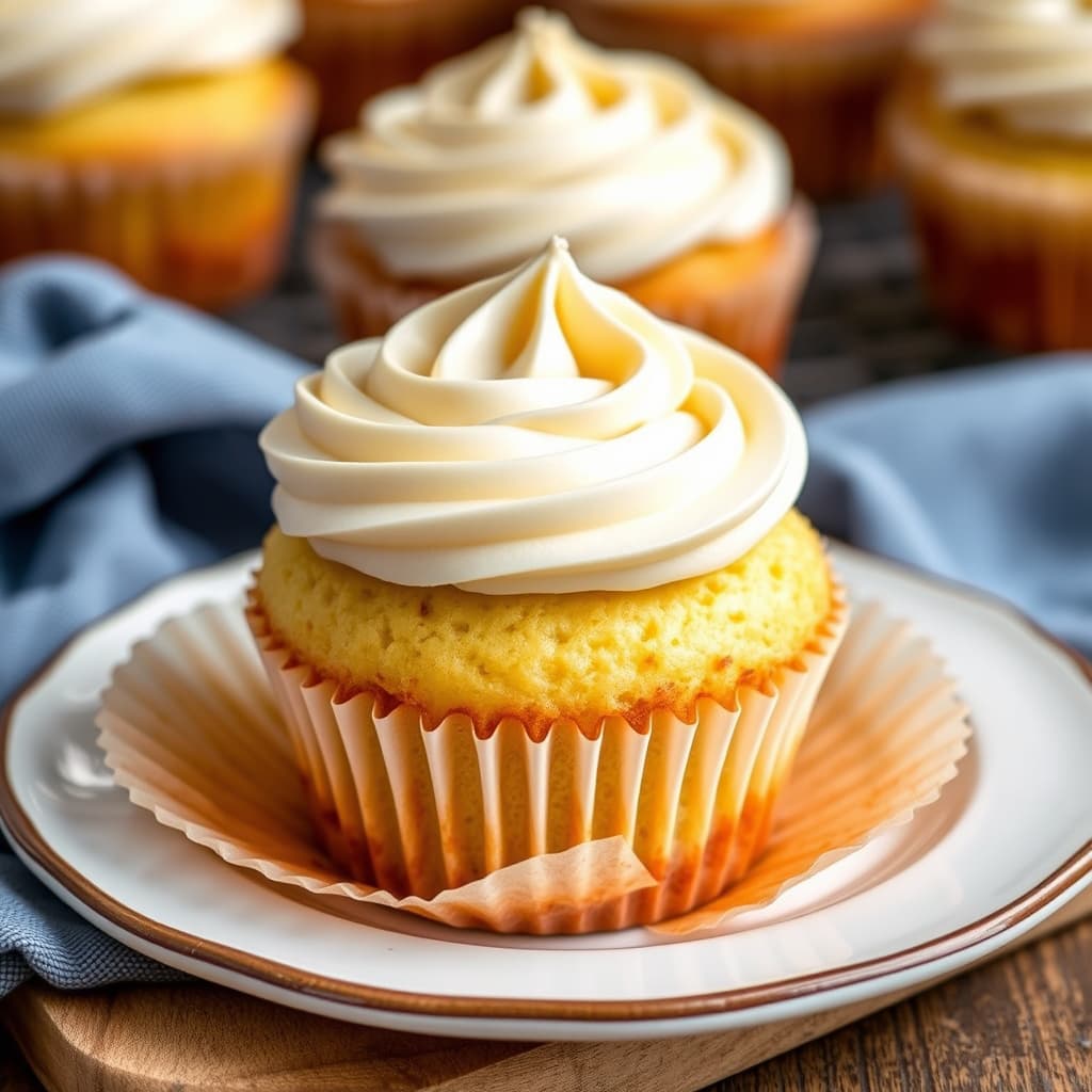 Gamle dager cupcakes