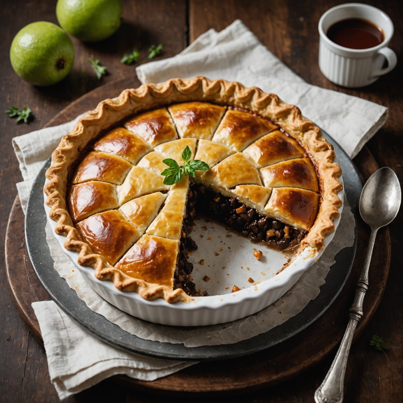 Gammeldags Cushaw-pai