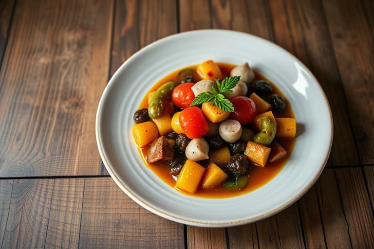 Balsamisk rabarbrékompott