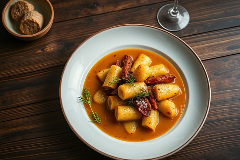 Sellerirotpuré med trøffel-smør