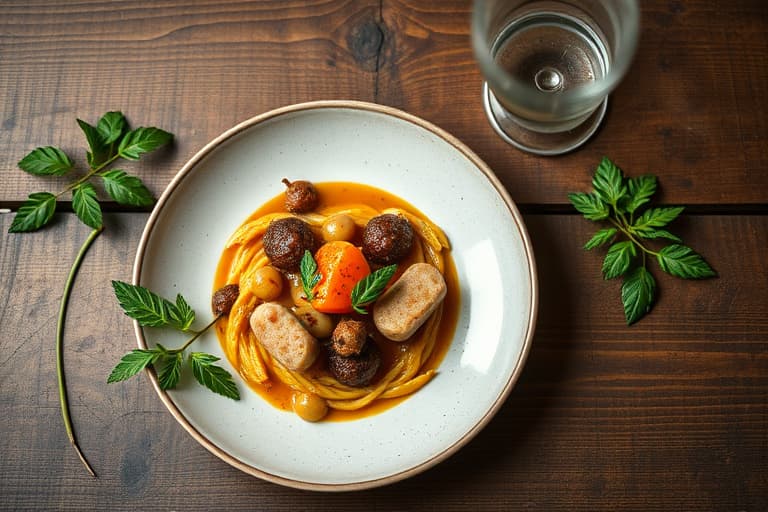 Kastanjepuré og potetpuré