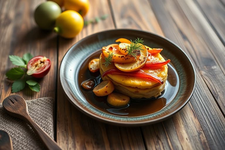 Appelsin- og olivenoljekake i pundstørrelse