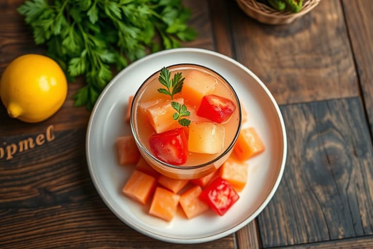 Vann med vannmelonfrø (Agua Fresca med vannmelonfrø)