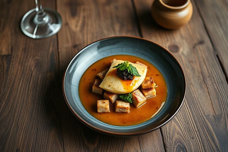 Kylling med østerssaus